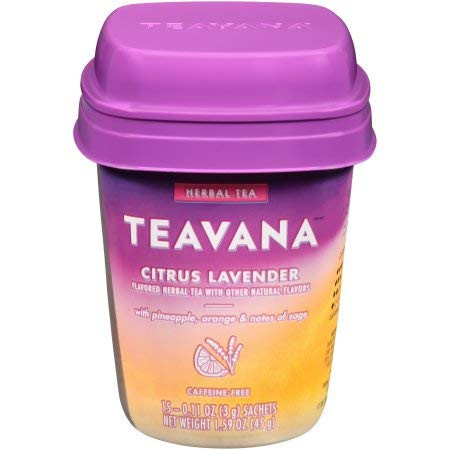 Teavana Citrus Lavender Herbal Tea, 15 Tea Bags, 1.96oz, pack of 1