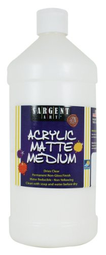 Sargent Art 22-8817 32-Ounce Acrylic Matte Medium