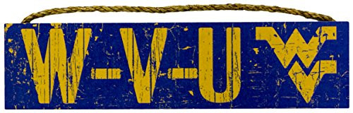 Fan Creations NCAA West Virginia Mountaineers 16 x 4 Slogan Wood Sign Fan Creations NCAA West Virginia Mountaineers 16 x 4 Slogan Wood Sign