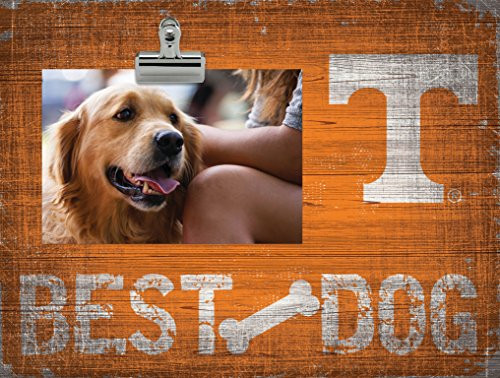 Fan Creations NCAA Tennessee Volunteers Best Dog ClipIt Photo Frame