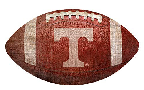Fan Creations NCAA Tennessee Volunteers 12 Football Shaped Sign Fan Creations NCAA Tennessee Volunteers 12 Football Shaped Sign