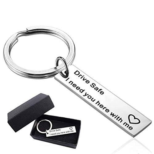 Boyfriend Gifts Drive Safe Keychain I Need You Here with Me Key Rings Trucker Husband Gift Dad Gift Valentines Day Drive Safe Keychain Boyfriend Gifts Drive Safe Keychain I Need You Here with Me Key Rings Trucker Husband Gift Dad Gift Valentines Day Drive Safe Keychain