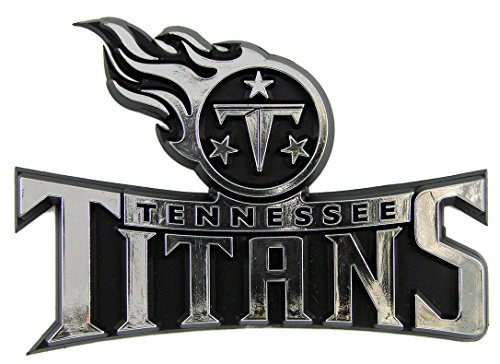 NFL Tennessee Titans Chrome Automobile Emblem