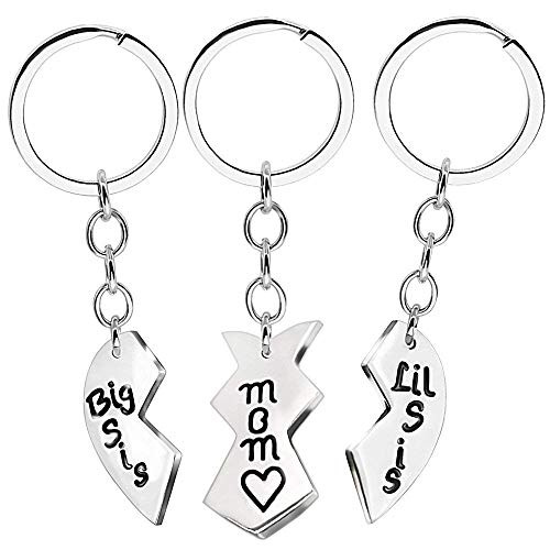 AuPHX Mom Birthday Gift from Daughter 3PCS Big Sis Mom Lil Sis Keychain Set Mom Daughter Gift for Christmas Mom Gifts Daughter Gifts Mother Daughter Jewelry Mothers Day Gifts AuPHX Mom Birthday Gift from Daughter 3PCS Big Sis Mom Lil Sis Keychain Set Mom Daughter Gift for Christmas Mom Gifts Daughter Gifts Mother Daughter Jewelry Mothers Day Gifts