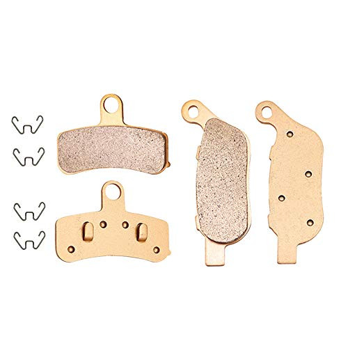 SYUU Motorcycle Front Rear Severe Duty Sintered Metal Brake Pads for Harley Davidson Dyna FLD Switchback 20122016 FXDC Super Glide Custom 20082014 FA457F FA458R