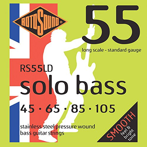 Rotosound RS55LD Linea Pressure Wound Bass Guitar Strings 45 65 85 105