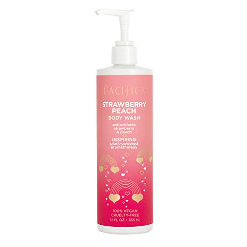 Pacifica Strawberry peach body wash 12 Fl Oz