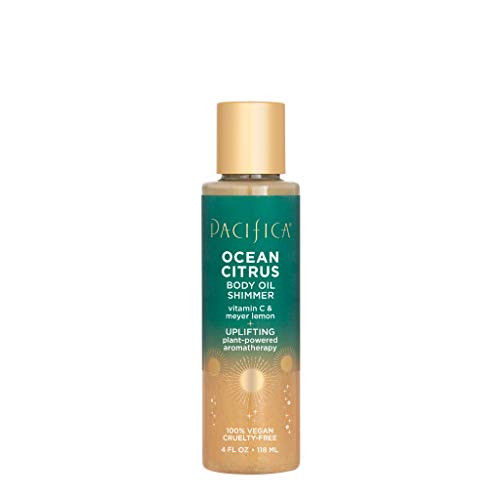 Pacifica Ocean citrus body oil shimmer 4 Fl Oz