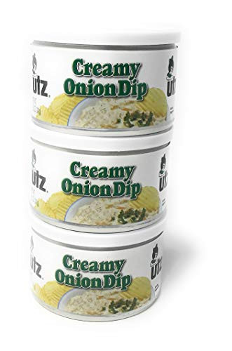 Utz Creamy Onion Dip 85 oz Can 3 Cans