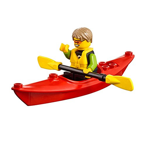 LEGO City Beachgoer MiniFigure: Kayaker (w/ Kayak & Oars) 60153