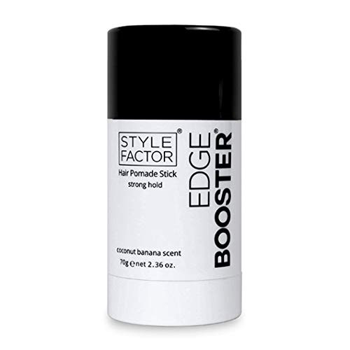 Style Factor Edge Booster Hair Pomade Stick Strong Hold 236 oz COCONUT BANANA