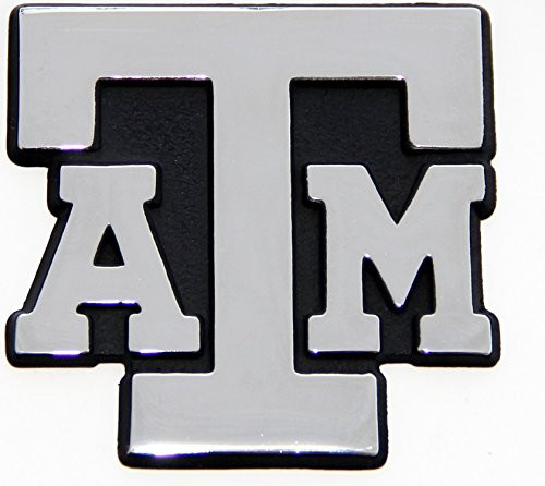 Texas AM University Aggies Metal Auto Emblem Classic