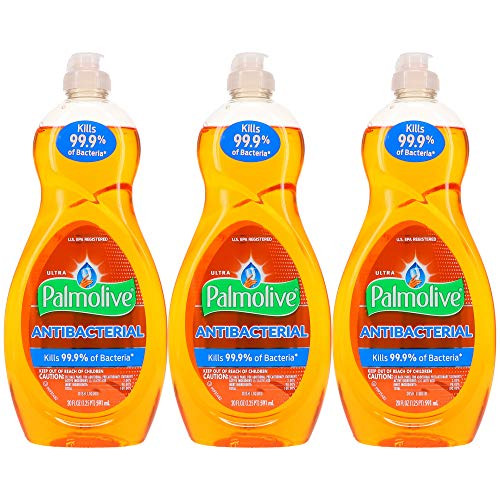 Palmolive Ultra Orange Antibacterial Dish Soap 591 ml  20 FlOz  3 Packs
