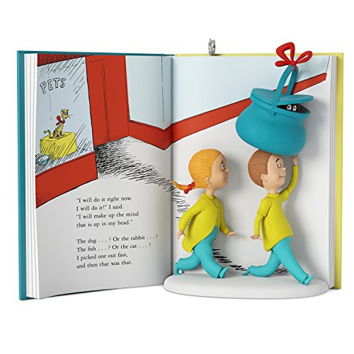 Hallmark Keepsake 2017 Dr. Seuss's What Pet Should I Get? Christmas Ornament