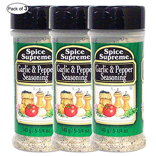 Spice Supreme Garlic  Pepper Seasoning 149g Pack of 3