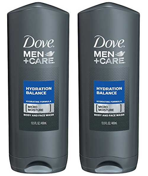 Dove Men Care Body Face Wash Hydration Balance Net Wt 135 FL OZ 400 mL Each Pack of 2 Dove Men Care Body Face Wash Hydration Balance Net Wt 135 FL OZ 400 mL Each Pack of 2
