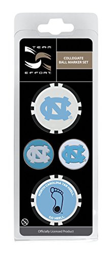 Team Effort North Carolina Tar Heels Ball Marker Set