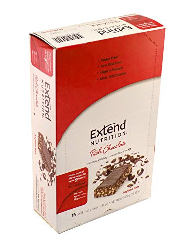 Extend Bar Rich Chocolate 141 oz Bars Pack of 15
