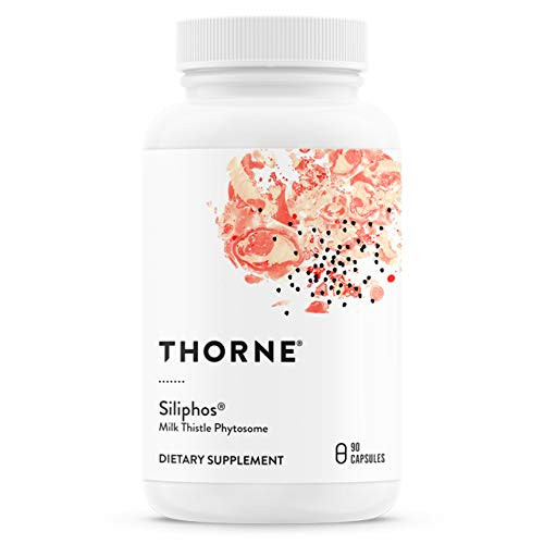 Thorne Research  Siliphos  Botanical Extract Complex for Antioxidant and Liver Support  90 Capsules