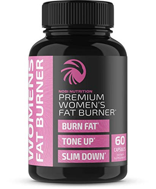 Nobi Nutrition Premium Fat Burner for Women Thermogenic Supplement Carbohydrate Blocker Metabolism Booster an Appetite Suppressant Healthier Weight Loss Energy Pills 60 Capsules Nobi Nutrition Premium Fat Burner for Women Thermogenic Supplement Carbohydrate Blocker Metabolism Booster an Appetite Suppressant Healthier Weight Loss Energy Pills 60 Capsules