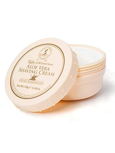 Taylor Of Old Bond Street Shaving Cream Pot 150g Aloe Vera