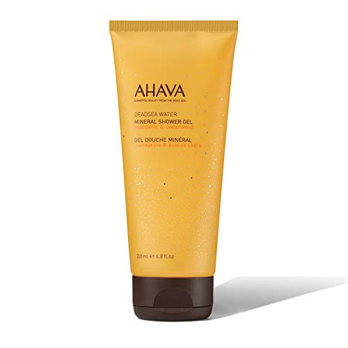 AHAVA 200 ml Mineral Shower Gel MandarinCedarwood 68 Fl Oz