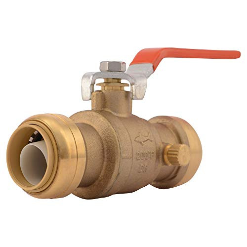 SharkBite 223060000LF Ball DrainVent Valve 1 Brass SharkBite 223060000LF Ball DrainVent Valve 1 Brass