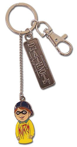 Great Eastern Entertainment Death Note Kira Finger Puppet Metal Keychain