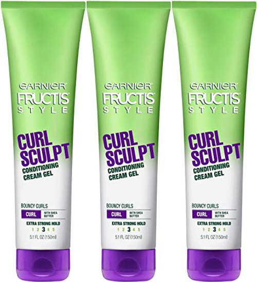 Garnier Fructis Style Curl Sculpt Conditioning Cream Gel 5 oz Pack of 3 Garnier Fructis Style Curl Sculpt Conditioning Cream Gel 5 oz Pack of 3