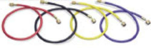 MASTERCOOL 45962 96 R12 Yellow Hose with Auto ShutOff Fittings