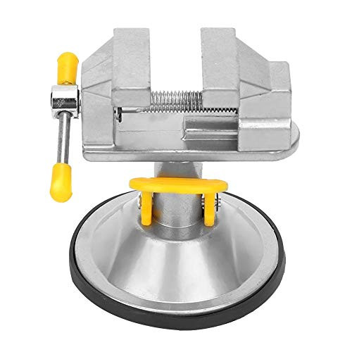 Vise Suction Cup 360 Degrees Rotation Vise Electric Fast Suction Cup Table Screw Repair Tools Universal Vise Clamp Workbench with A Package of Accessories