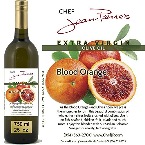 100 naturally infused Blood Orange Olive Oil 750ml 25oz