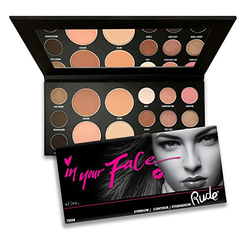 RUDE In Your Face 3in1 Palette