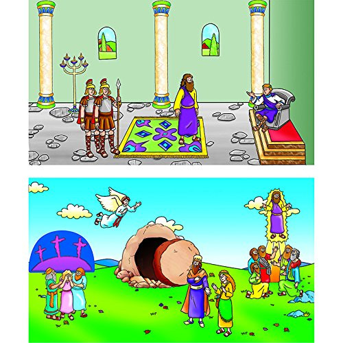 Little Folk Visuals Beginners Bible: Easter Precut Flannel/Felt Board Figures, 11 Pieces Set Little Folk Visuals Beginners Bible: Easter Precut Flannel/Felt Board Figures, 11 Pieces Set