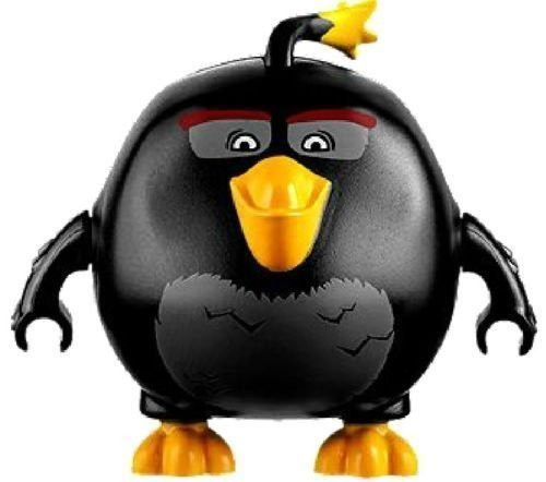 LEGO Angry Birds Movie Black Bird Minifigure - Bomb Bird (75825)