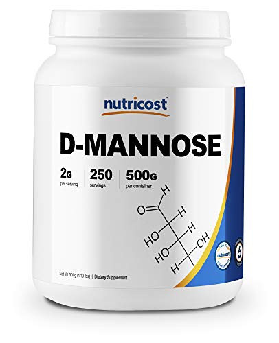 Nutricost DMannose Powder 500 Grams 250 Servings  NonGMO and Gluten Free