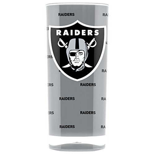 NFL Oakland Raiders 16oz Insulated Acrylic Square Tumbler