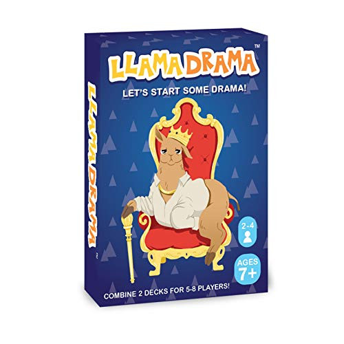 Llama Drama Card Game - Fun and Competitive Card Games - Easy to Learn for Kids and Adults