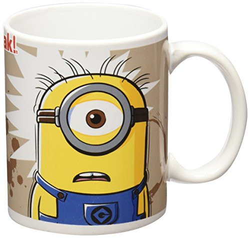 Zak Designs Despicable Me Minion I Need Coffee Mug 115 oz