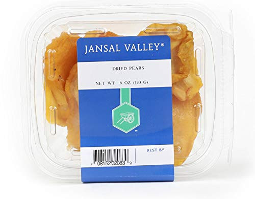 Jansal Valley Dried Pears 6 oz Jansal Valley Dried Pears 6 oz