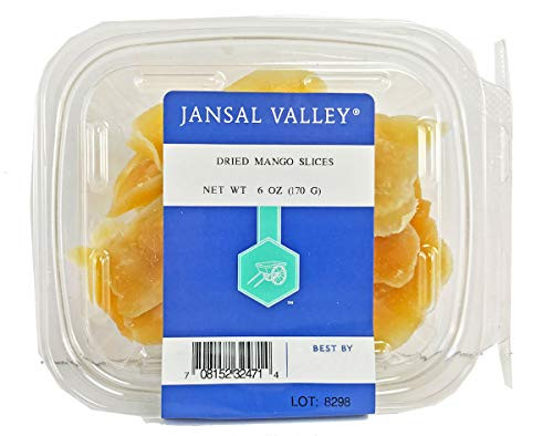 Jansal Valley Dried Mango Slices 6 oz Jansal Valley Dried Mango Slices 6 oz