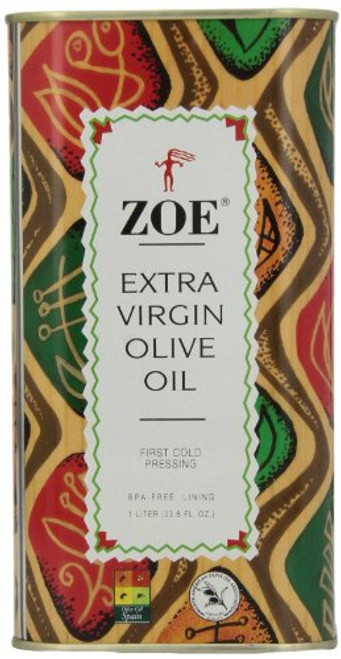 ZOE Extra Virgin Olive Oil 1 Liter Tin