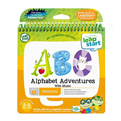 LeapFrog LeapStart Preschool Activity Book Alphabet Adventures and Music LeapFrog LeapStart Preschool Activity Book Alphabet Adventures and Music