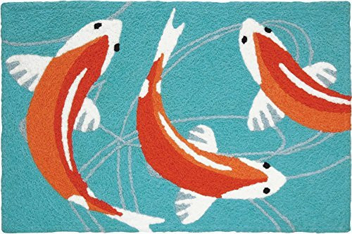 Home  Comfort Jellybean Koi Pond Rug