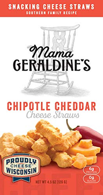 Geraldines Cheese Straws Chipotle Cheddar 45 Ounce Geraldines Cheese Straws Chipotle Cheddar 45 Ounce