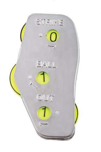 Champion Sports Umpire Stainless Steel IndicatorPack of 12 Grey