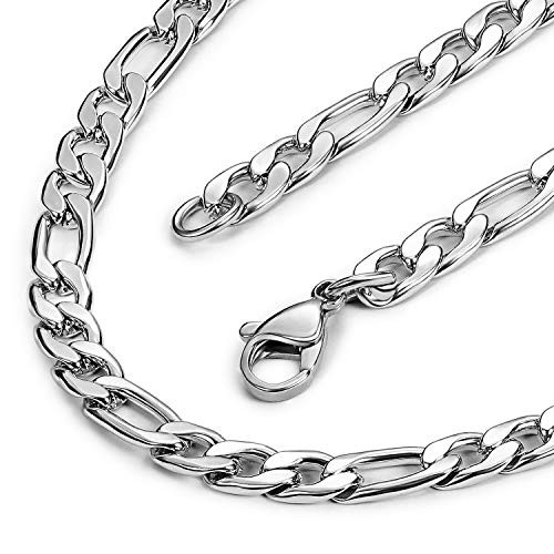 Evevil 5mm Mens Chain Necklace Color 
