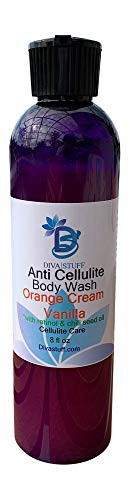 Anti Cellulite Body Wash Orange Cream Scent With Retinol and Caffeine By Diva Stuff