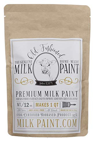 Old Fashioned Milk Paint NonVOC Powder Paint Quart Snow White