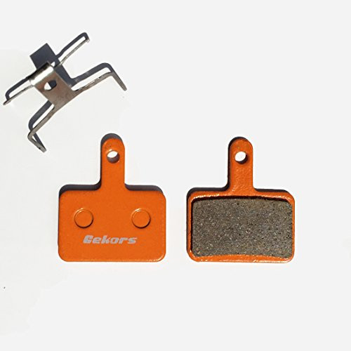 Gekors Ceramic Bicycle Disc Brake Pads for ShimanoTektroTRP 1 Pair with a Spring